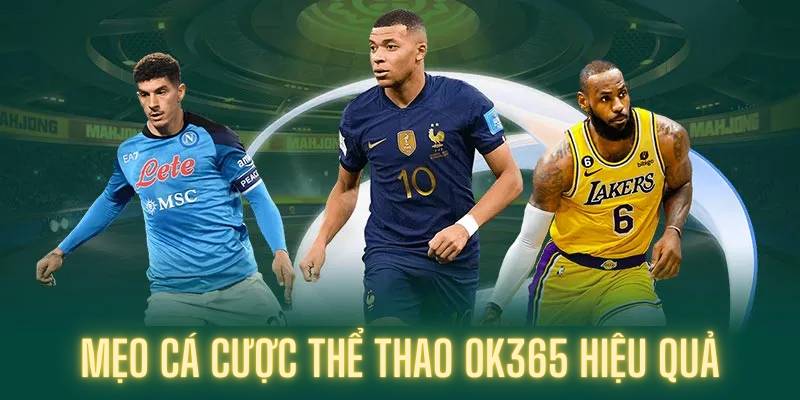 mẹo cá cược thể thao ok365